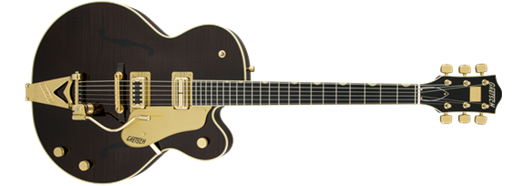 G6122T-59 Vintage Select Edition '59 Chet Atkins® Country Gentleman® Hollow Body with Bigsby®, TV Jones®, Tiger Flame Maple, Walnut Stain Lacquer