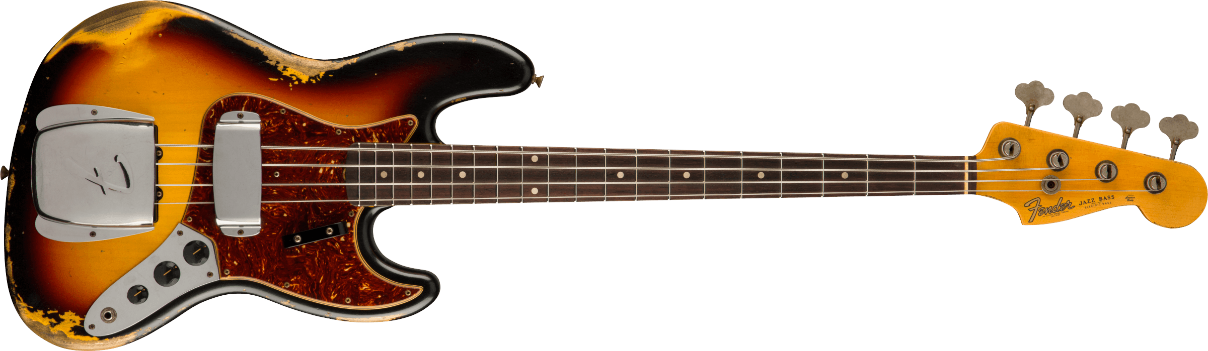 1961 Jazz Bass® Heavy Relic® Jazz Bass Bass Guitars Fender® Basses