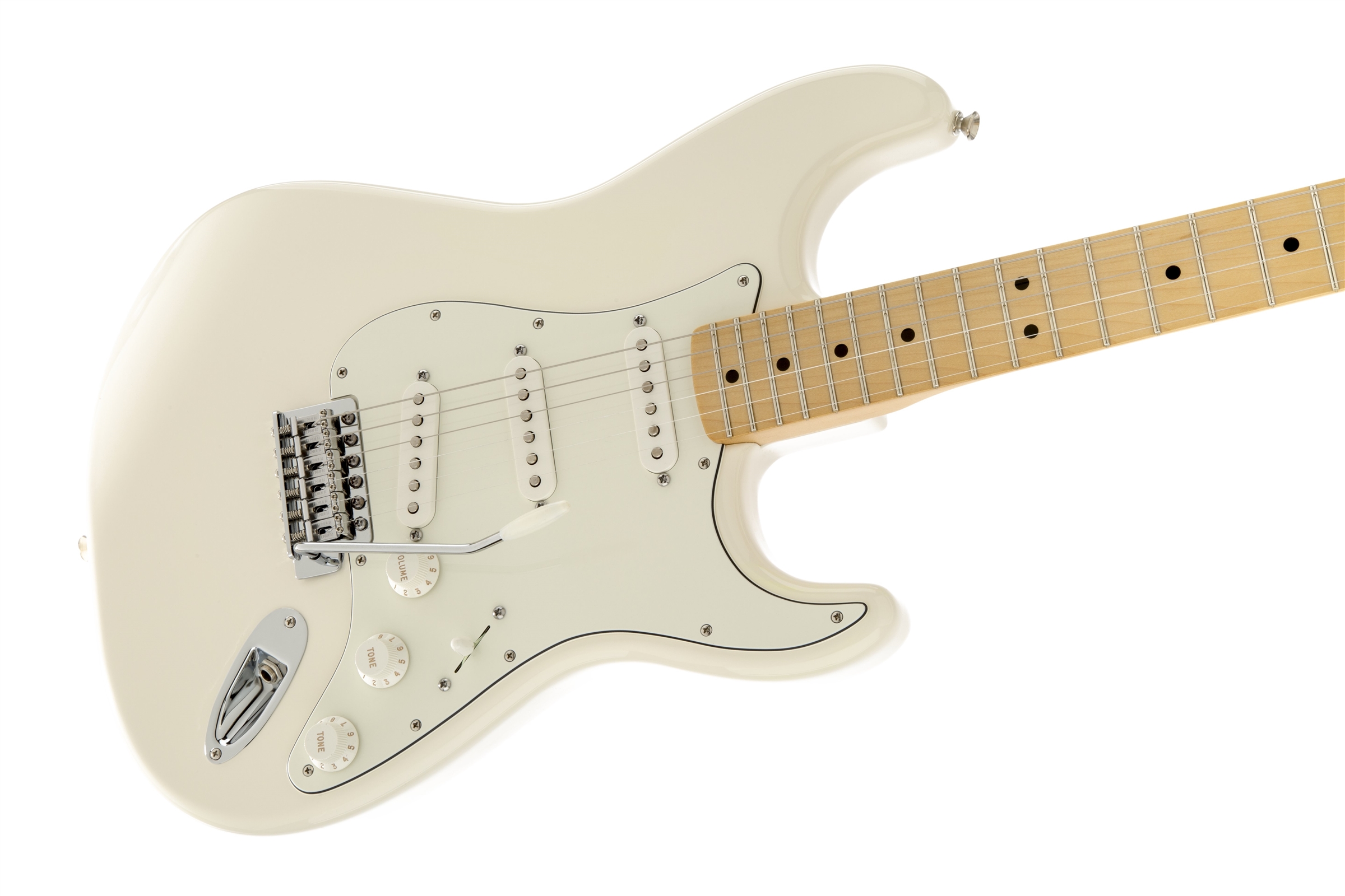 stratocaster arctic white