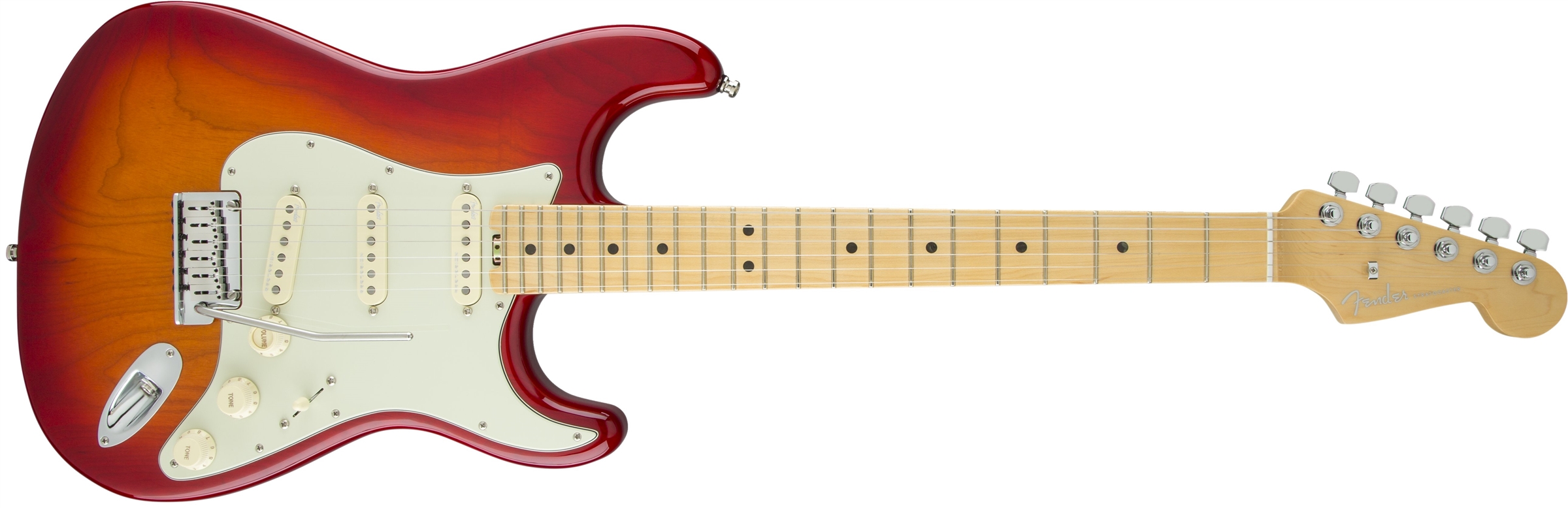 Fender American Elite Stratocaster®, Maple Fingerboard, Aged Cherry
