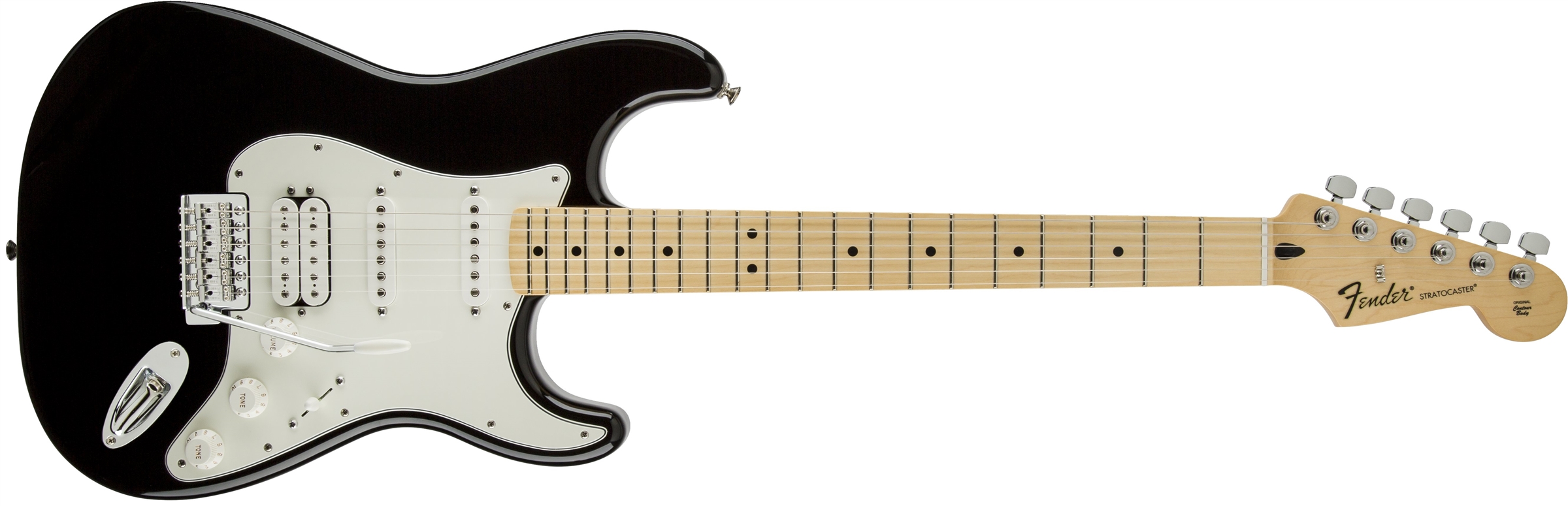 Fender Standard Stratocaster® HSS, Maple Fingerboard, Black