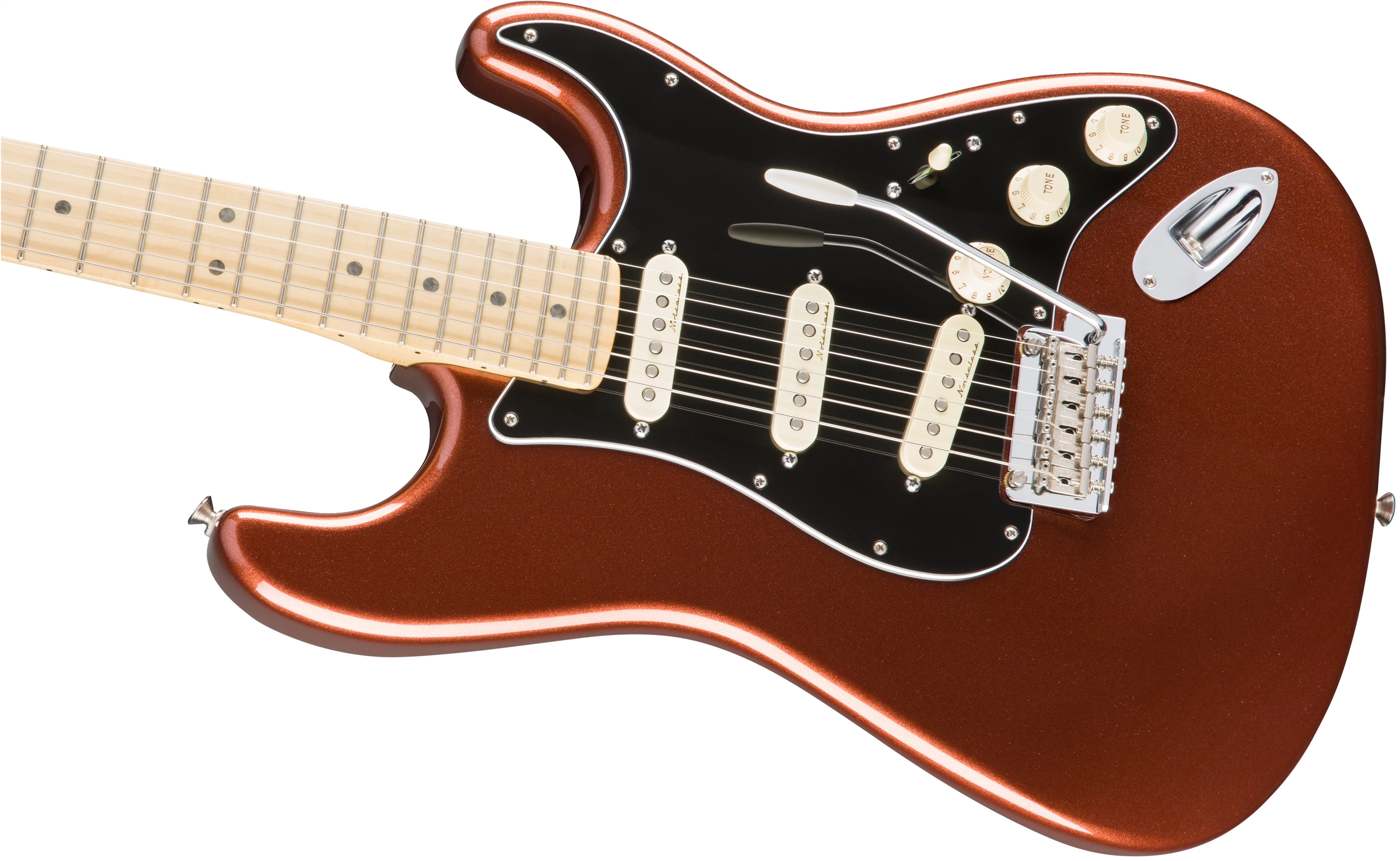 Fender Deluxe Roadhouse Stratocaster®, Maple Fingerboard, Classic Copper