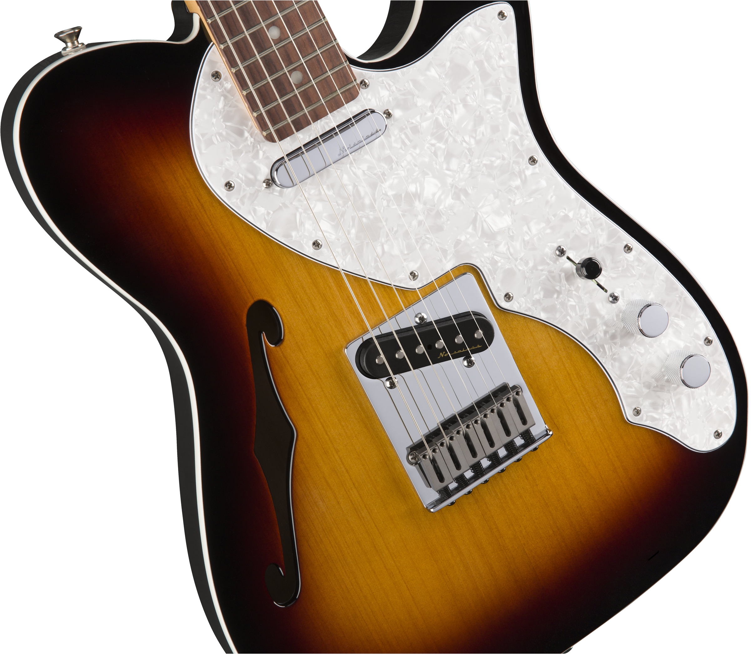 Fender Deluxe Telecaster® Thinline, Rosewood Fingerboard, 3Color Sunburst