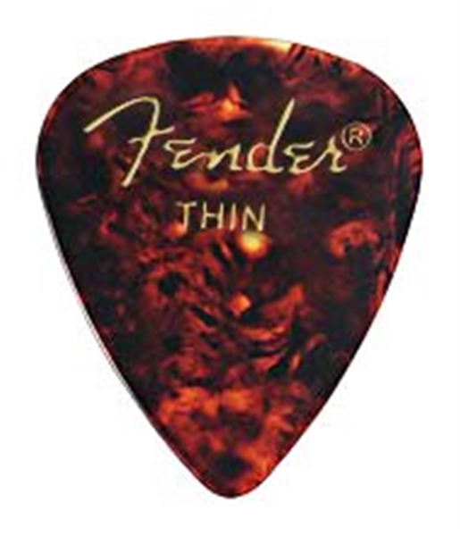 Fender 351 Shape Classic Picks Thin Shell 144 Count