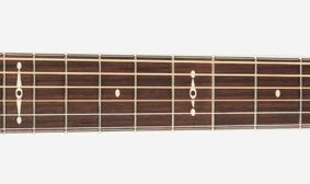 UNIQUE VINTAGE-STYLE FINGERBOARD INLAYS