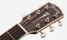 DISTINCTIVE FENDER HEADSTOCK SHAPE