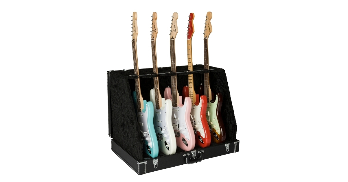 Fender Classic Series Case Stand - 5 Guitar « Stand guitare/basse