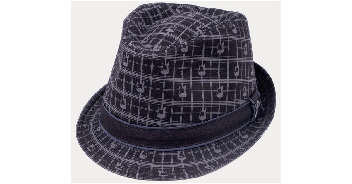 Fender® Axe Plaid Fedora | Clothing