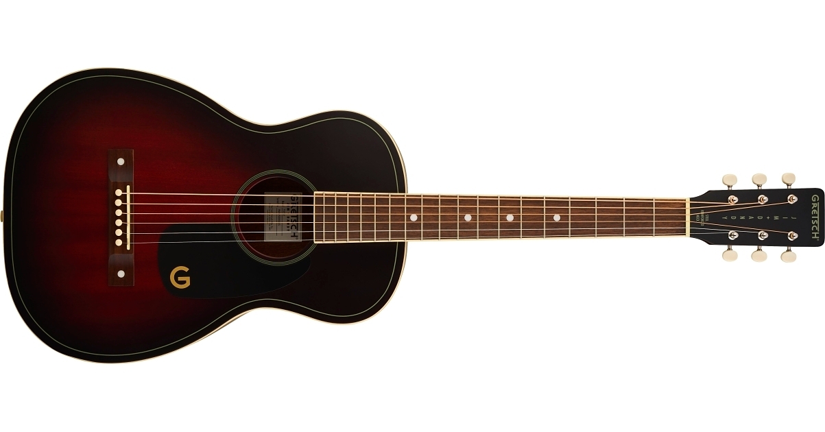 Acoustic Guitar :: Jim Dandy™ Parlor, Walnut Fingerboard, Black