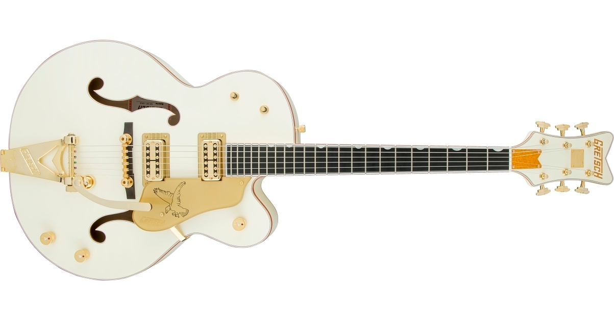 ギター 2018 Gretsch G6136T-59 White Falcon Hollow Body :: G6136T-59 Vintage Select Edition '59 Falcon™ Hollow
