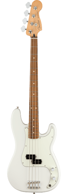 Squier PLAYER PRECISION BASS® Polar White - Swing City Music