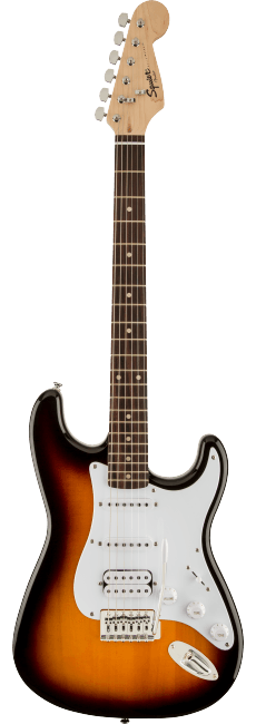 Squier by Fender, Bullet, Stratocaster HSS, Laurel Fingerboard