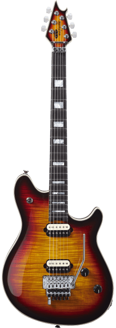 ギター EVH Wolfgang 5A FLM 3TONE BURST EVH Wolfgang USA 5A Flame Top, 3-Tone Burst| Black Mountain