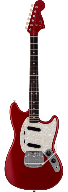 Fender Made in Japan Traditional 70s Mustang Candy Apple Red