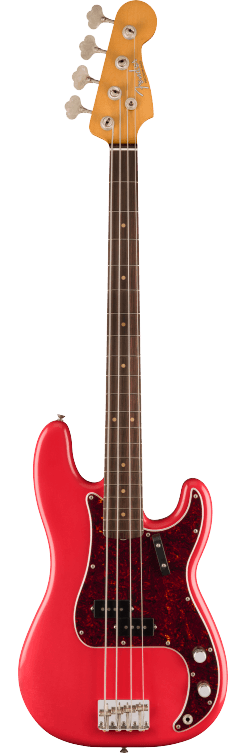 Vintera II Road Worn 60s Precision Bass Fiesta Red