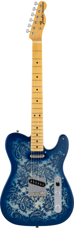 Made in Japan Limited Telecaster Indigo Paisley
