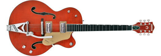G6120TFM-BSNV Brian Setzer Signature Nashville® Hollow Body with Bigsby® and Flame Maple