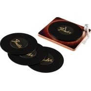 Fender&trade; Sunburst Turntable Coaster Set - 