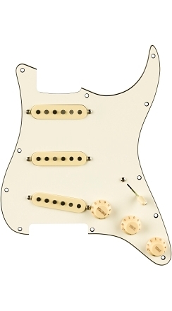 Pre-Wired Strat® Pickguard, Pure Vintage 