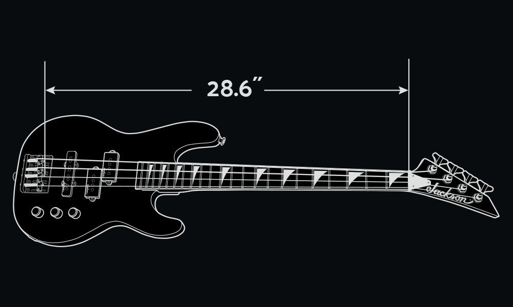 28.6" SHORT SCALE LENGTH