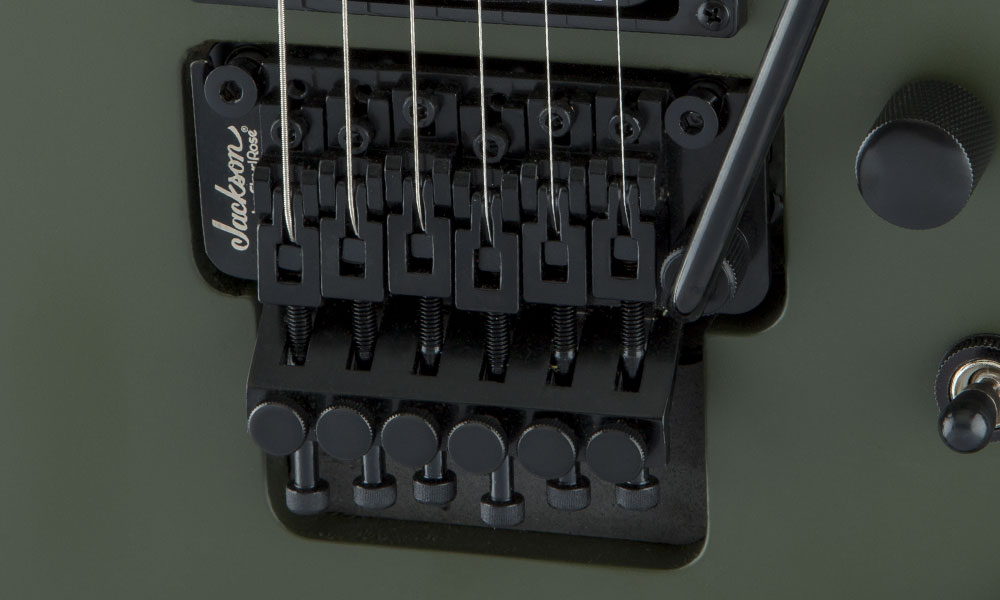 Trémolo de doble bloqueo Floyd Rose® de la marca Jackson