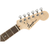 Squier Mini Stratocaster, Laurel Fingerboard, White Pickguard, Black - 0370121506