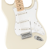 Squier Affinity Series Stratocaster, Maple Fingerboard, White Pickguard, Olympic White - 0378002505