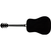 Fender Fa-125 Dreadnought, Walnut Fingerboard, Black - 0971210706