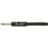 Fender Professional Series Instrument Cable, Straight-angle, 10, Black - 0990820025