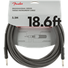 Fender Professional Series Instrument Cable, 18.6, Gray Tweed - 0990820068