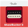 Fender Shawbucker 2 Pickup, Zebra - 0992249002