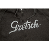 Gretsch Gretsch Script Logo Hoodie, Gray, S - 9224663406