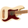 Fender Fullerton Precision Bass Uke, Walnut Fingerboard, Tortoiseshell Pickguard, Olympic White - 0970583505