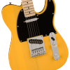 Squier Squier Sonic Telecaster, Maple Fingerboard, Black Pickguard, Butterscotch Blonde - 0373453550