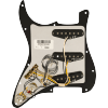 Fender Pre-wired Strat Pickguard, Pure Vintage 59 W/rwrp Midde, Black 11 Hole Pg - 0992236506