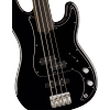 Fender Tony Franklin Fretless Precision Bass, Ebony Fingerboard, Black - 0190085806