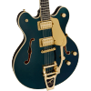 Gretsch Broadkaster Lx Center Block With String-thru Bigsby And Gold Hardware, Ebony Fingerboard, Cadillac Green - 2400760848