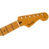 Fender Satin Roasted Maple Fat Stratocaster Neck, 22 Medium Jumbo Frets, 9.5, Maple, U Shape - 0990462920