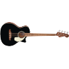 Fender California Deluxe Kingman Bass Ce, Walnut Fingerboard, Black - 0974791506