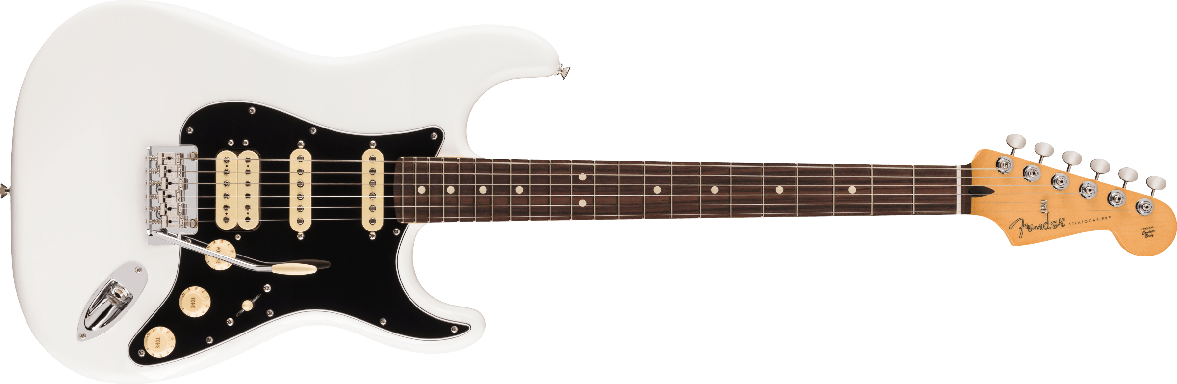 FENDER Player II Stratocaster HSS, Rosewood Fingerboard, Polar White - 0140540515