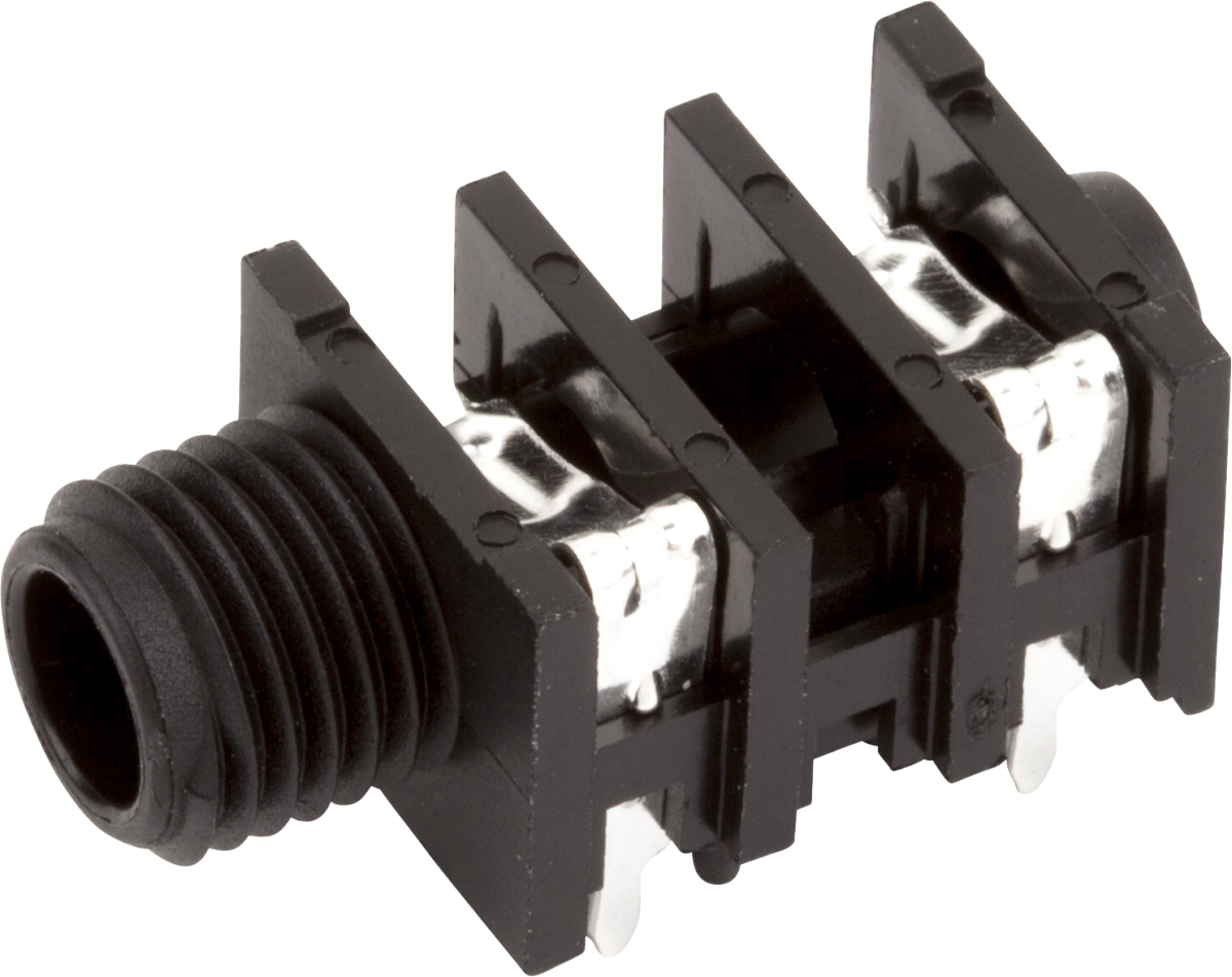 FENDER Mono R/A Amp Jack, 4-Pin - 0051658049