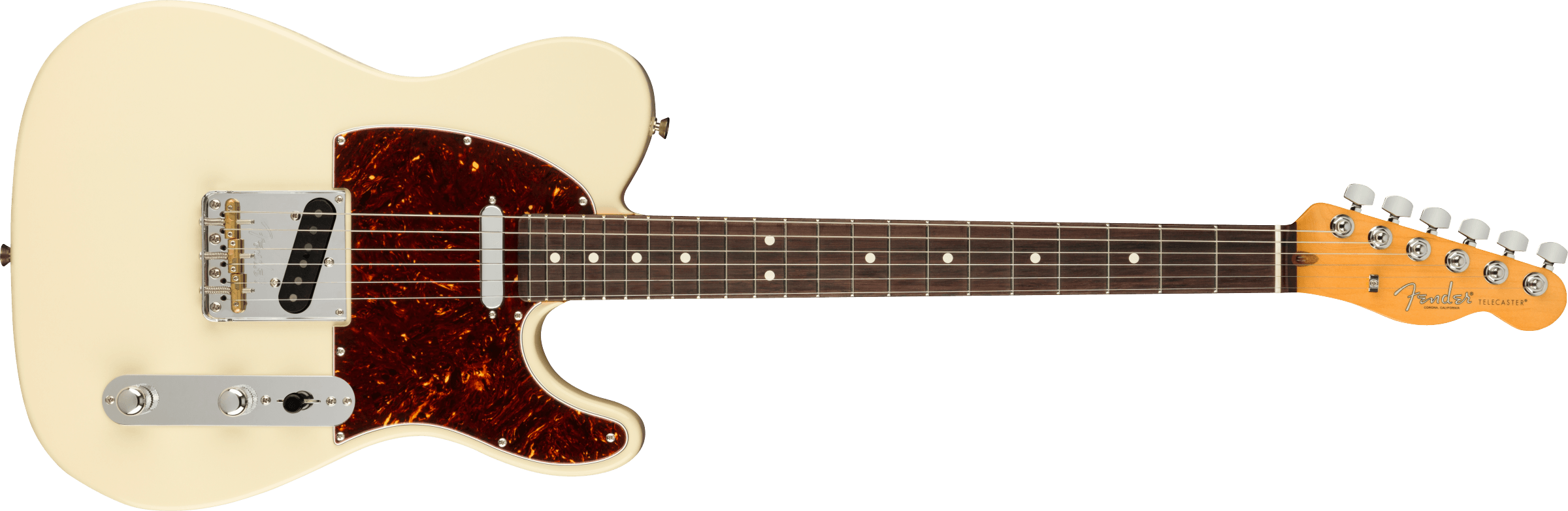 FENDER American Professional II Telecaster, Rosewood Fingerboard, Olympic White - 0113940705