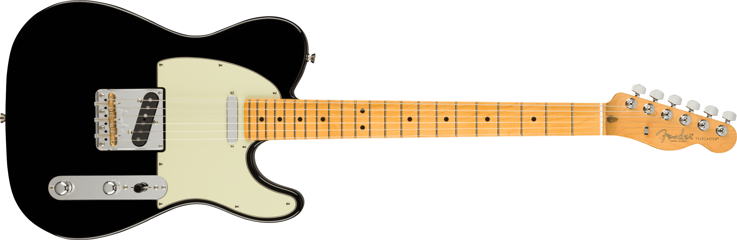 FENDER American Professional II Telecaster, Maple Fingerboard, Black - 0113942706