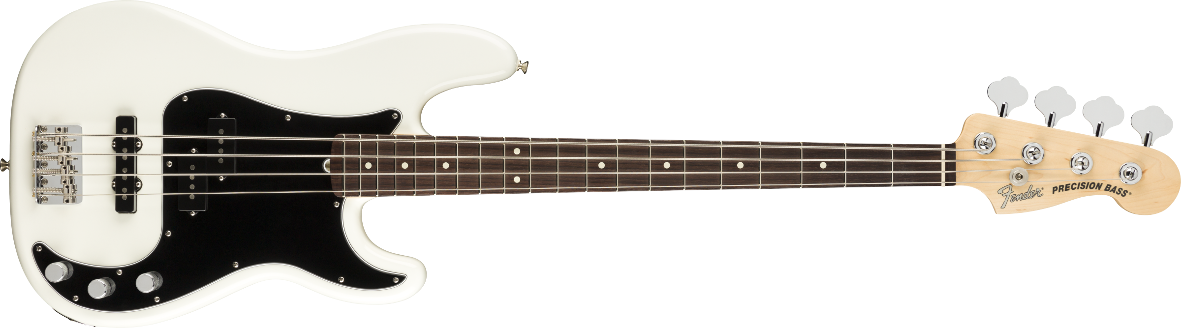 FENDER American Performer Precision Bass, Rosewood Fingerboard, Arctic White - 0198600380