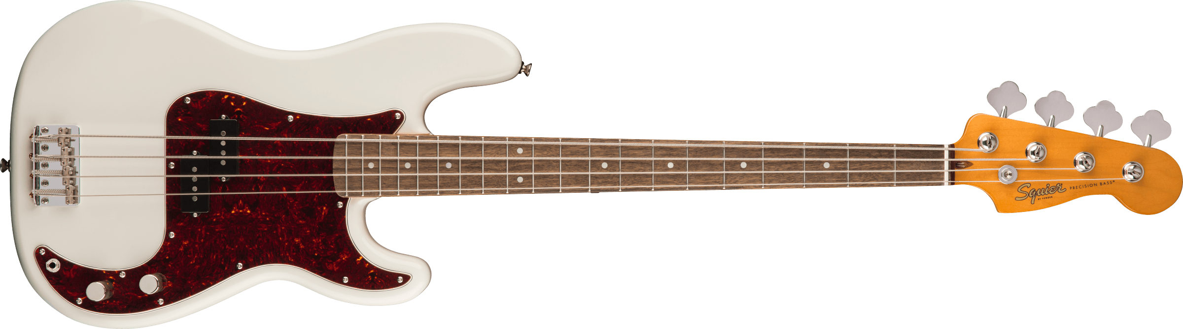 SQUIER Classic Vibe 60s Precision Bass, Laurel Fingerboard, Olympic White - 0374510505