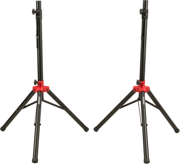 FENDER Compact Speaker Stands with Bag, Black - 0699018000