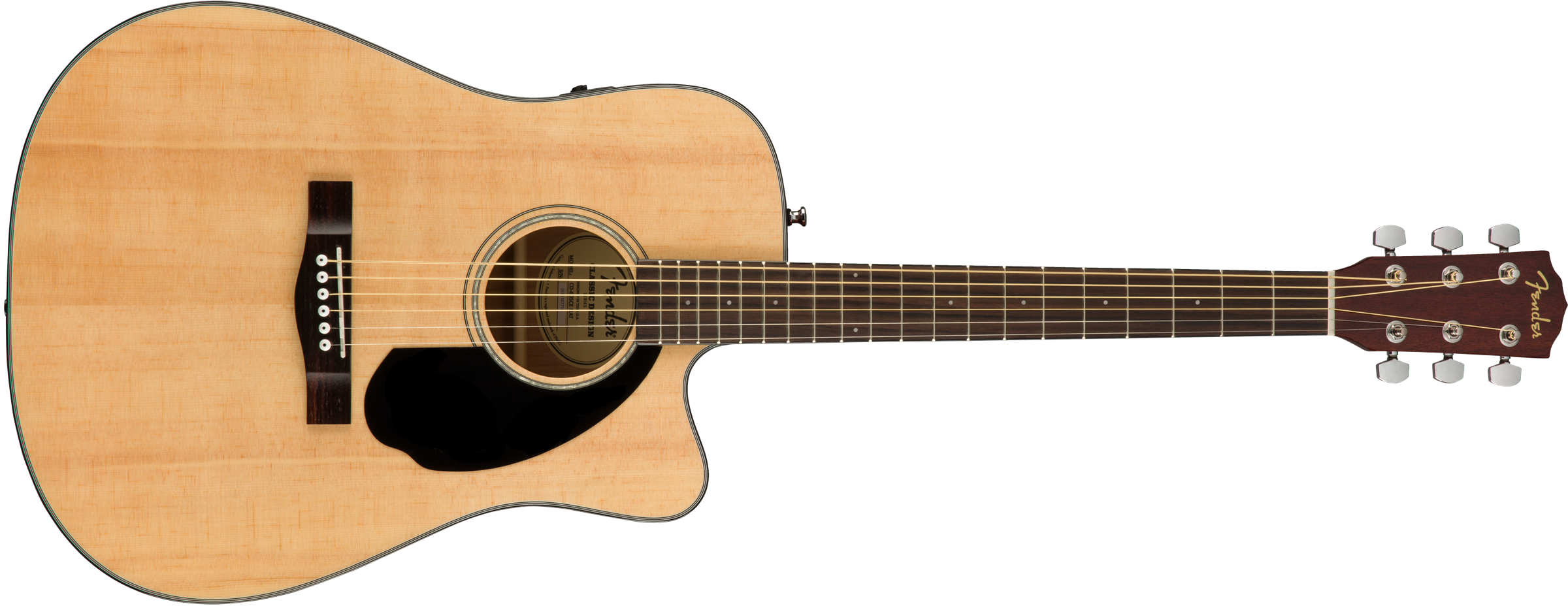 This is an image of the Fender CD-60SCE, Natural