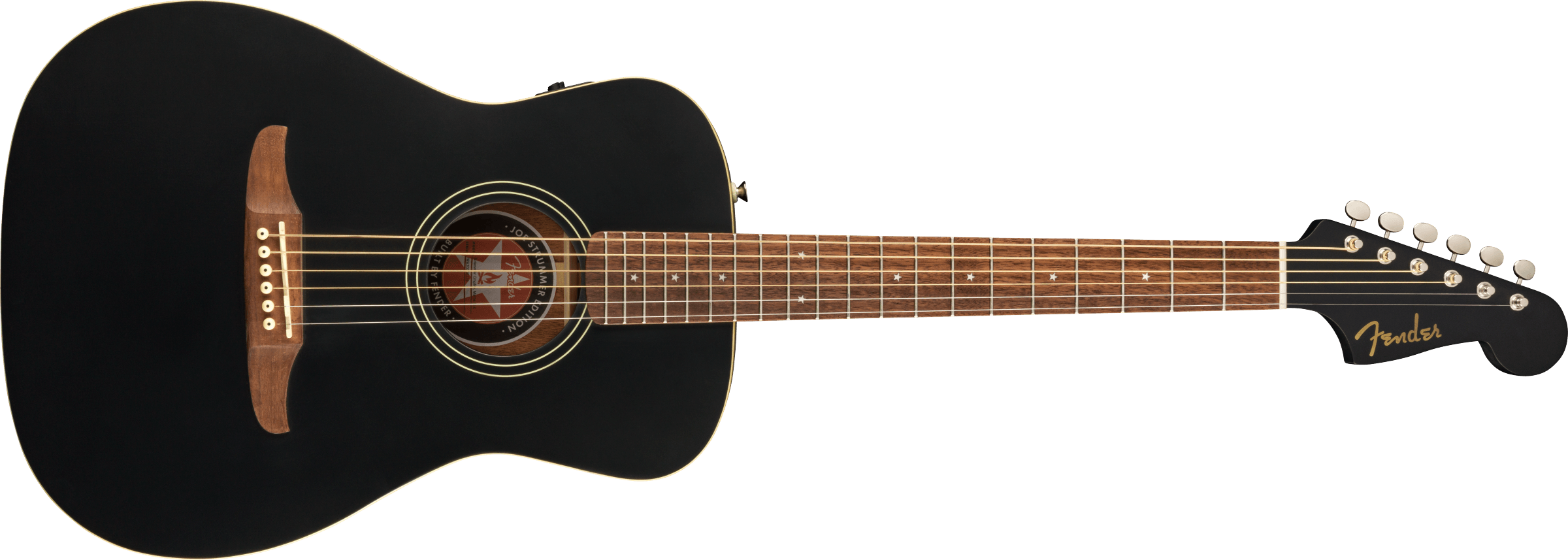 FENDER Joe Strummer Campfire, Walnut Fingerboard, Matte Black - 0971722106