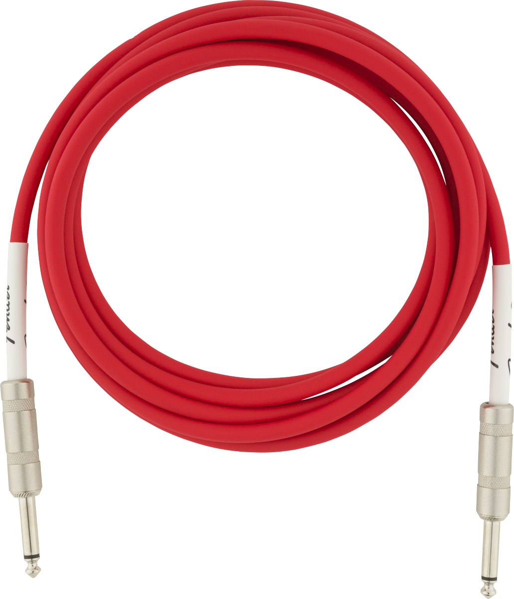 FENDER Original Series Instrument Cable, 10, Fiesta Red - 0990510010