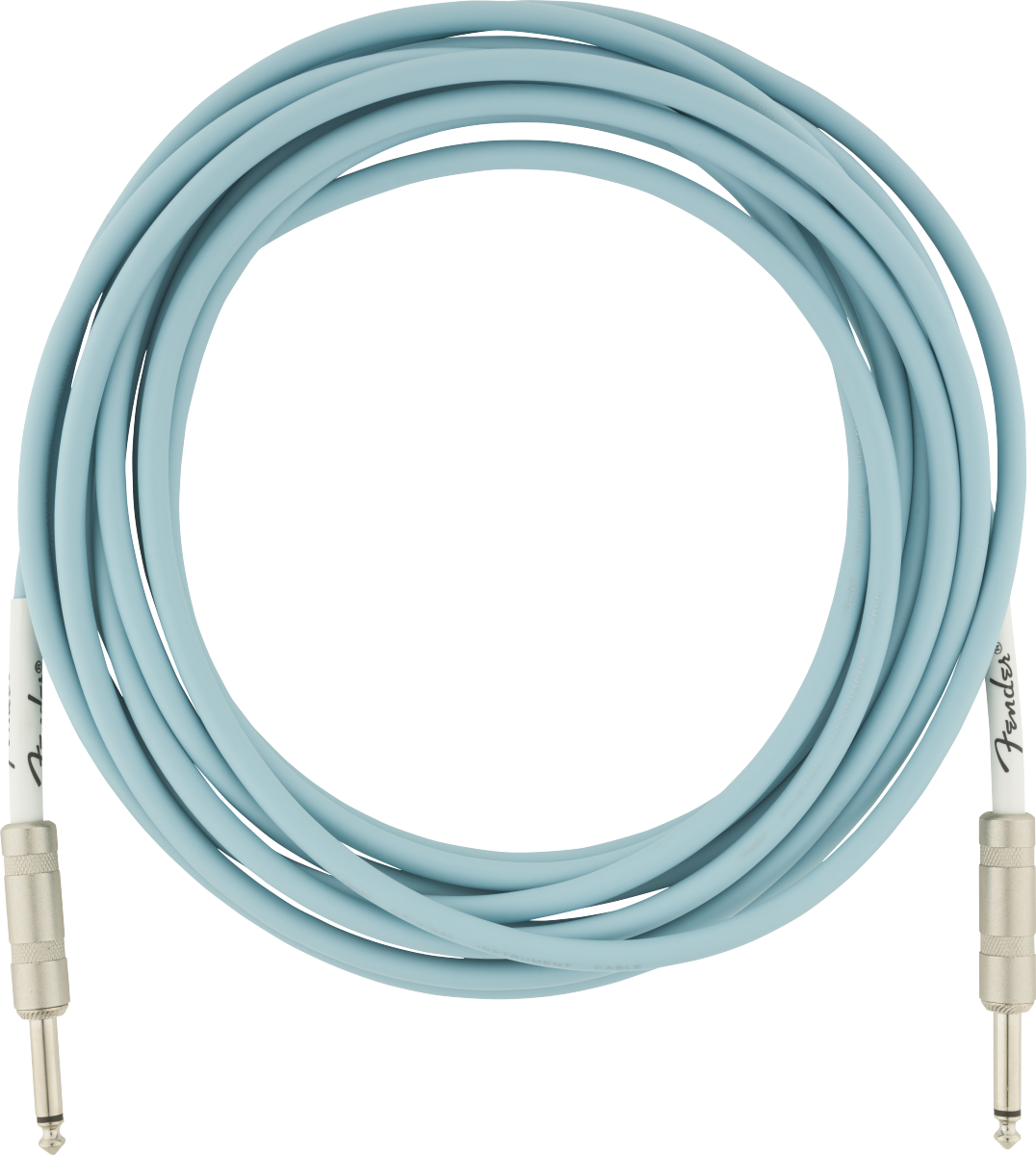 FENDER Original Series Instrument Cable, 18.6, Daphne Blue - 0990520003